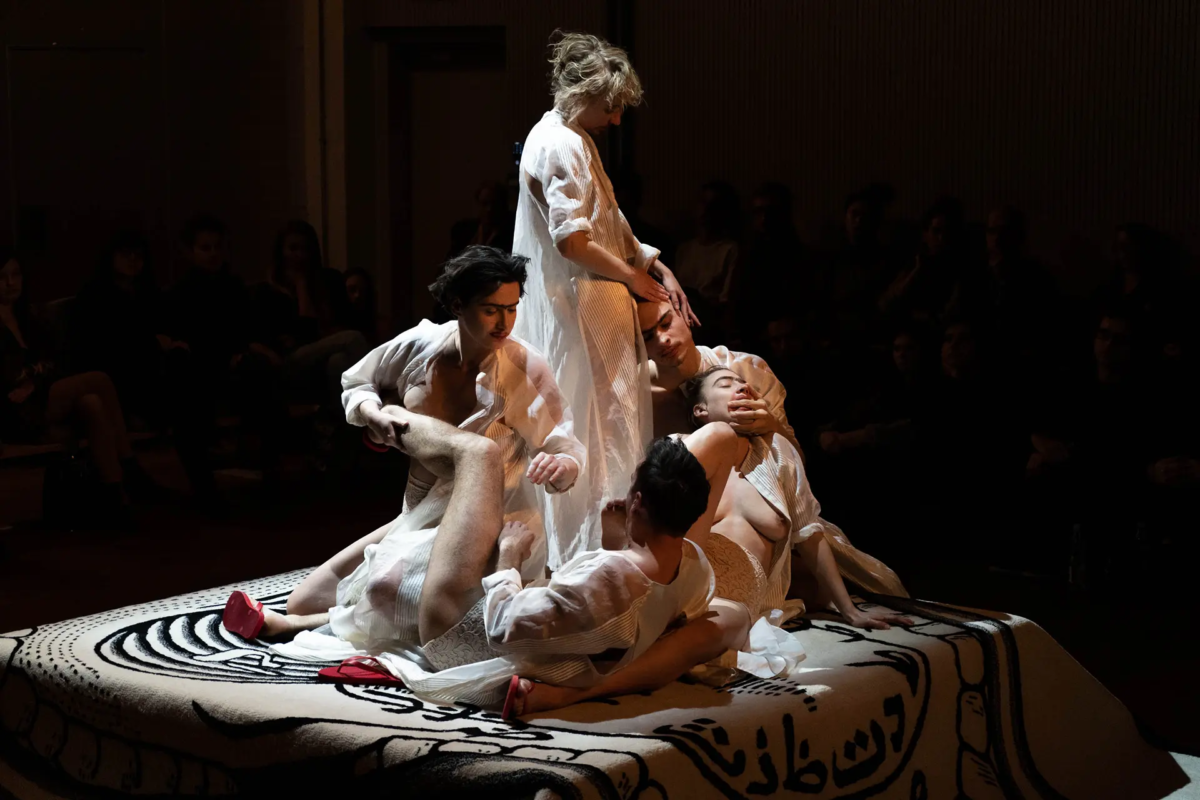 A performance by Nowak - stage trial