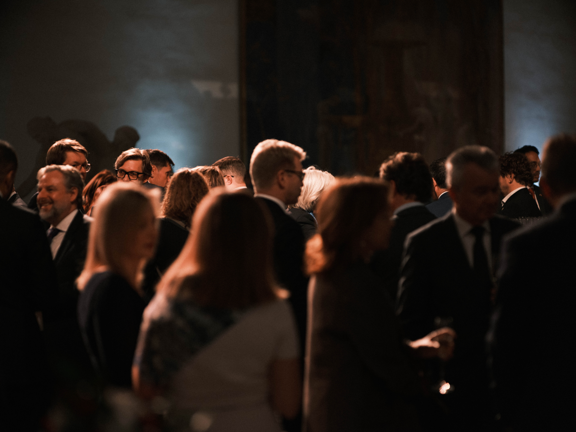 opening gala of polish presidency - gathered people