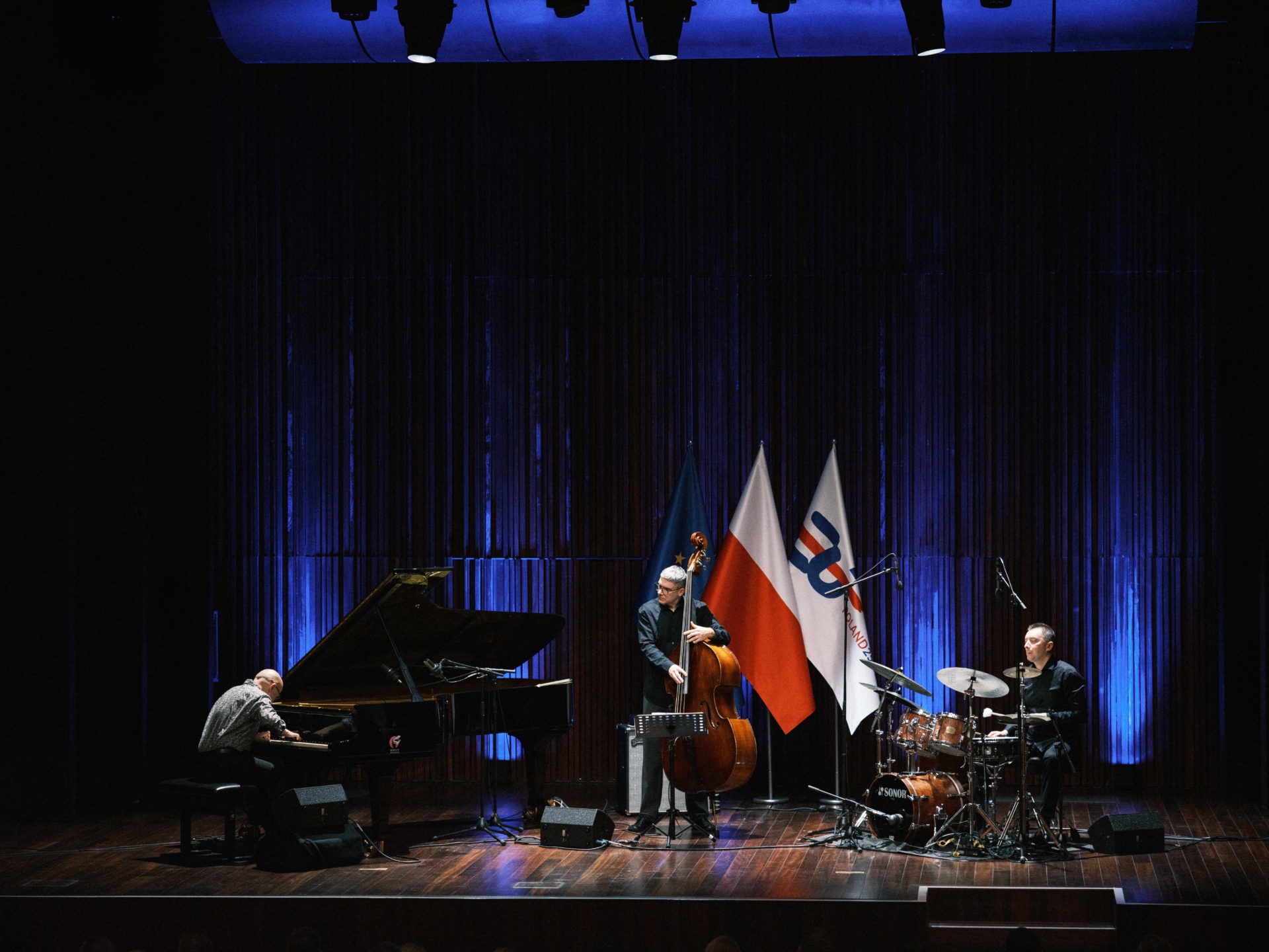 opening gala of polish presidency - musicians on stage
